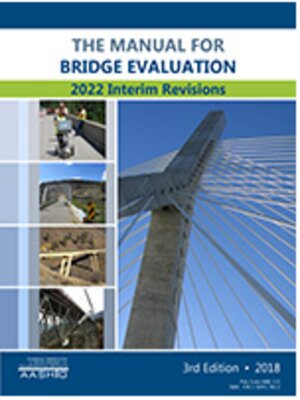 cover image of Manual for Bridge Evaluation, 3rd Ed, 2022